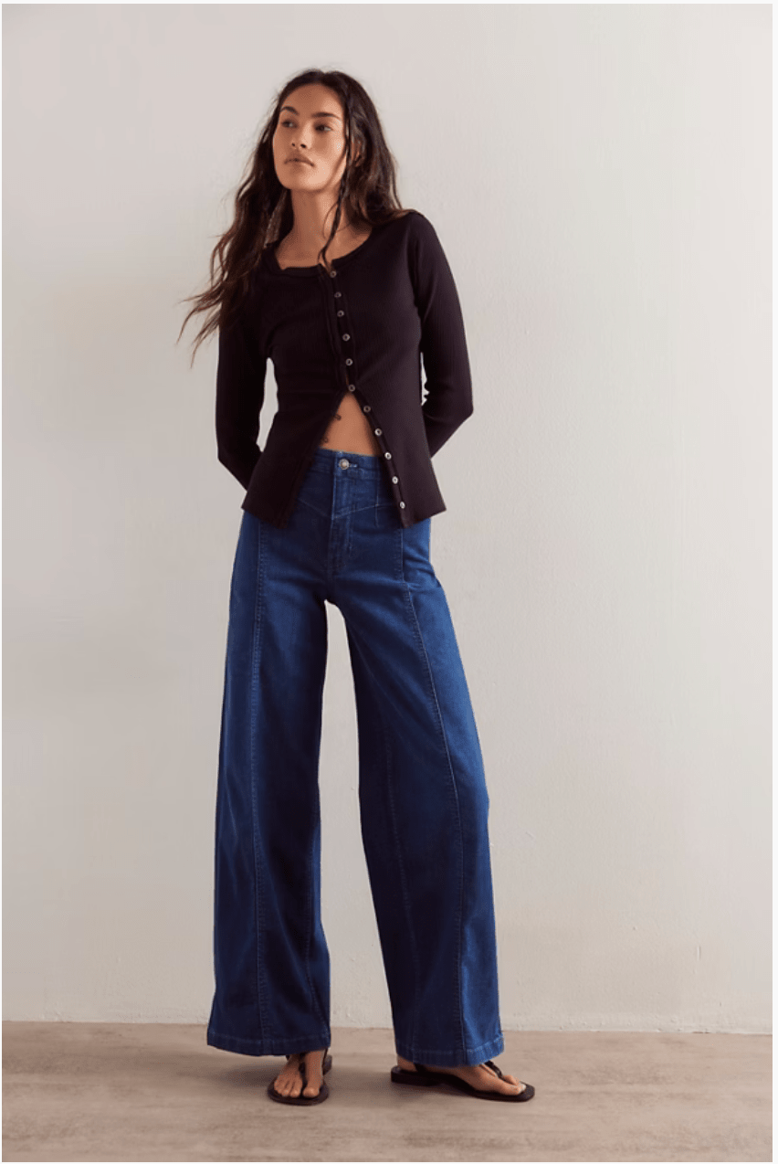 Libre wide leg in lock and key - Heart On A Hanger