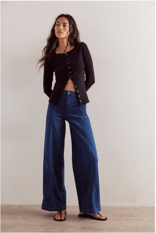 Libre wide leg in lock and key - Heart On A Hanger