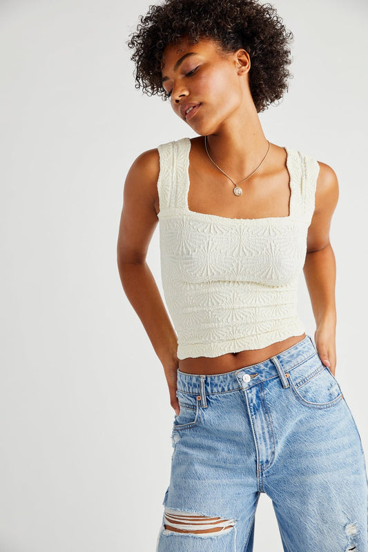Love letter cami in ivory - Heart On A Hanger