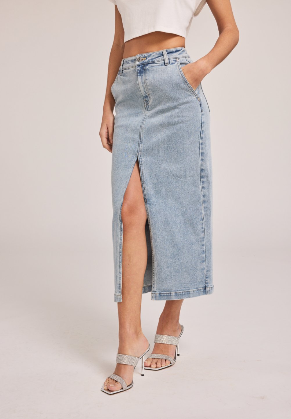 Medina denim skirt - Heart On A Hanger