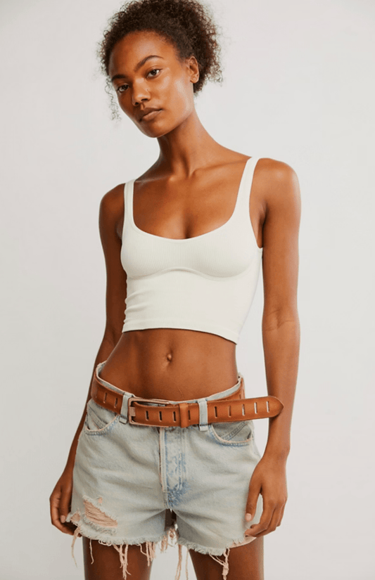 Meg seamless crop - Heart On A Hanger