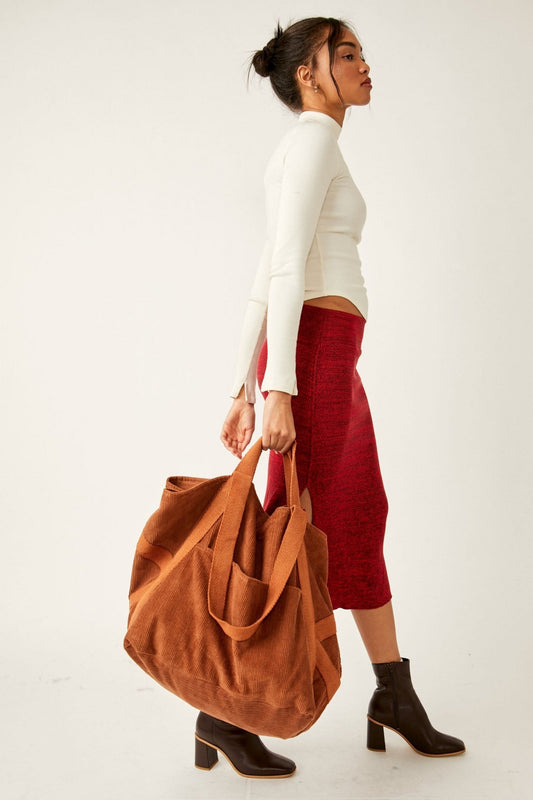 Mega cord tote - Heart On A Hanger