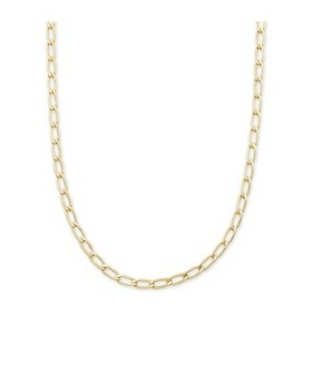 Merrick Chain Neck Gold Metal - Heart On A Hanger