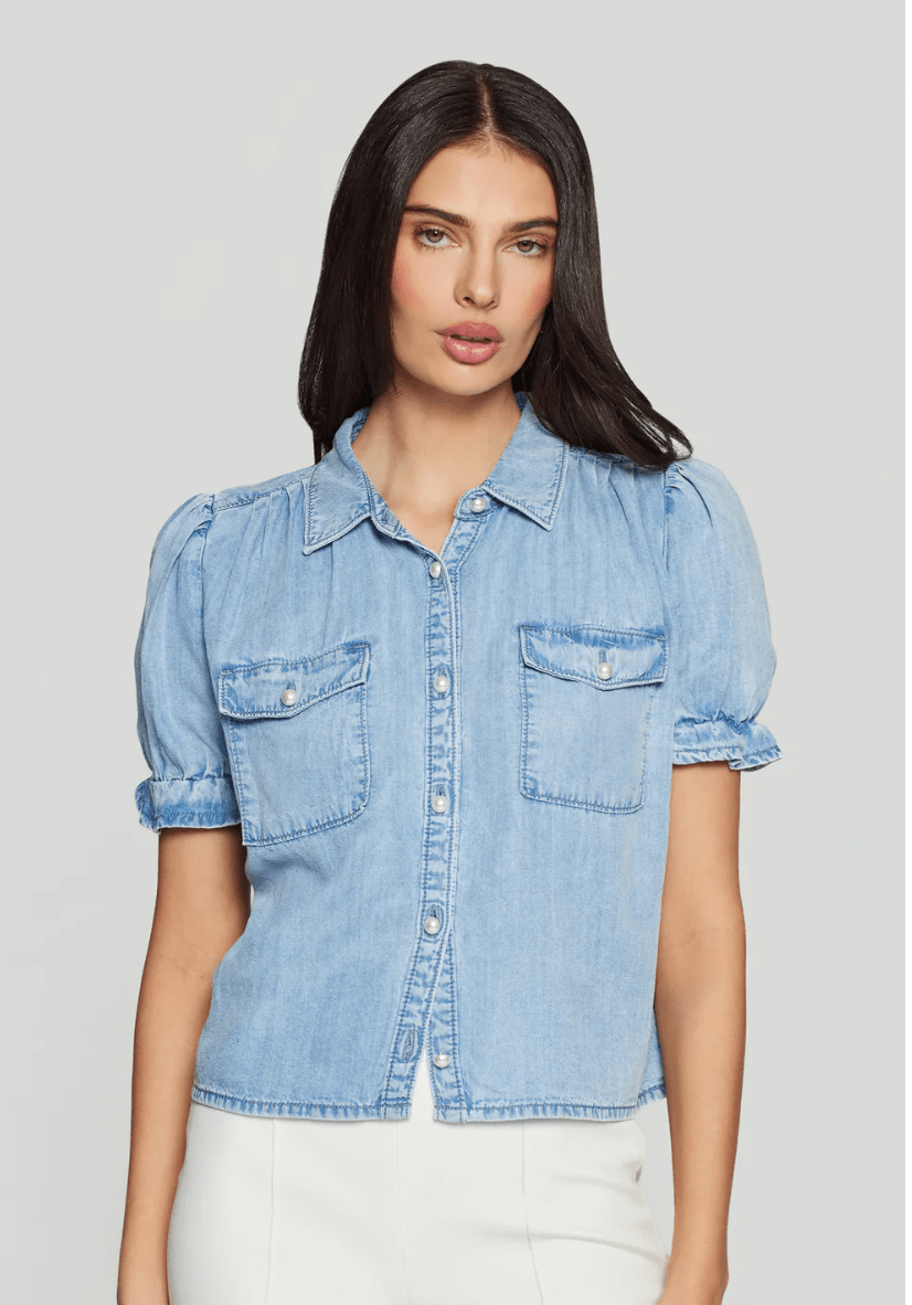Minella denim shirt - Heart On A Hanger