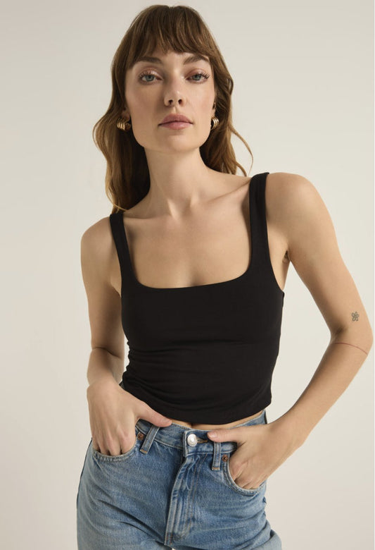 Myra knit cropped tank - Heart On A Hanger
