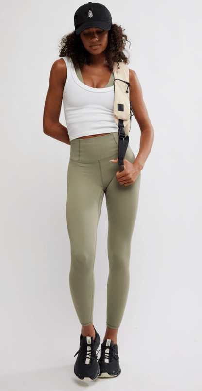 Never better legging in sage stone - Heart On A Hanger