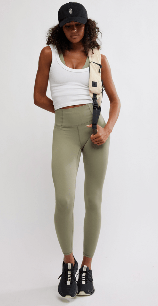 Never better legging in sage stone - Heart On A Hanger