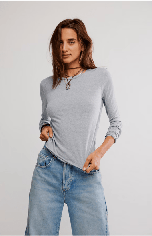 Nova long sleeve in greyhound - Heart On A Hanger
