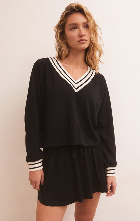 Off the court modal sweatshirt - Heart On A Hanger