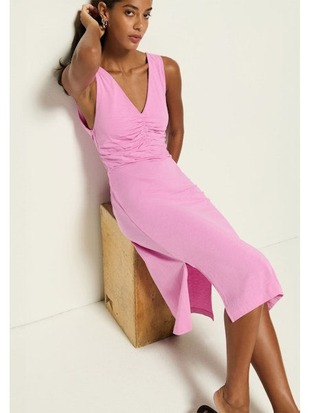 Sumi tank dress in dahlia