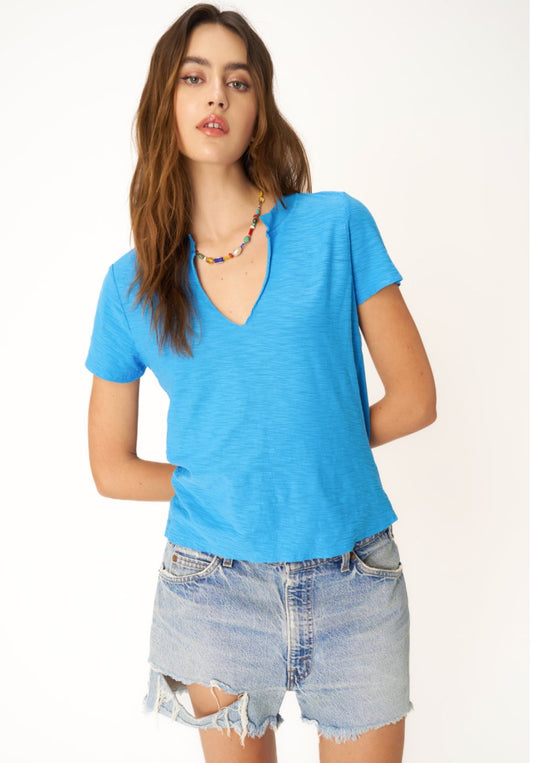 Plata notched tee - Heart On A Hanger