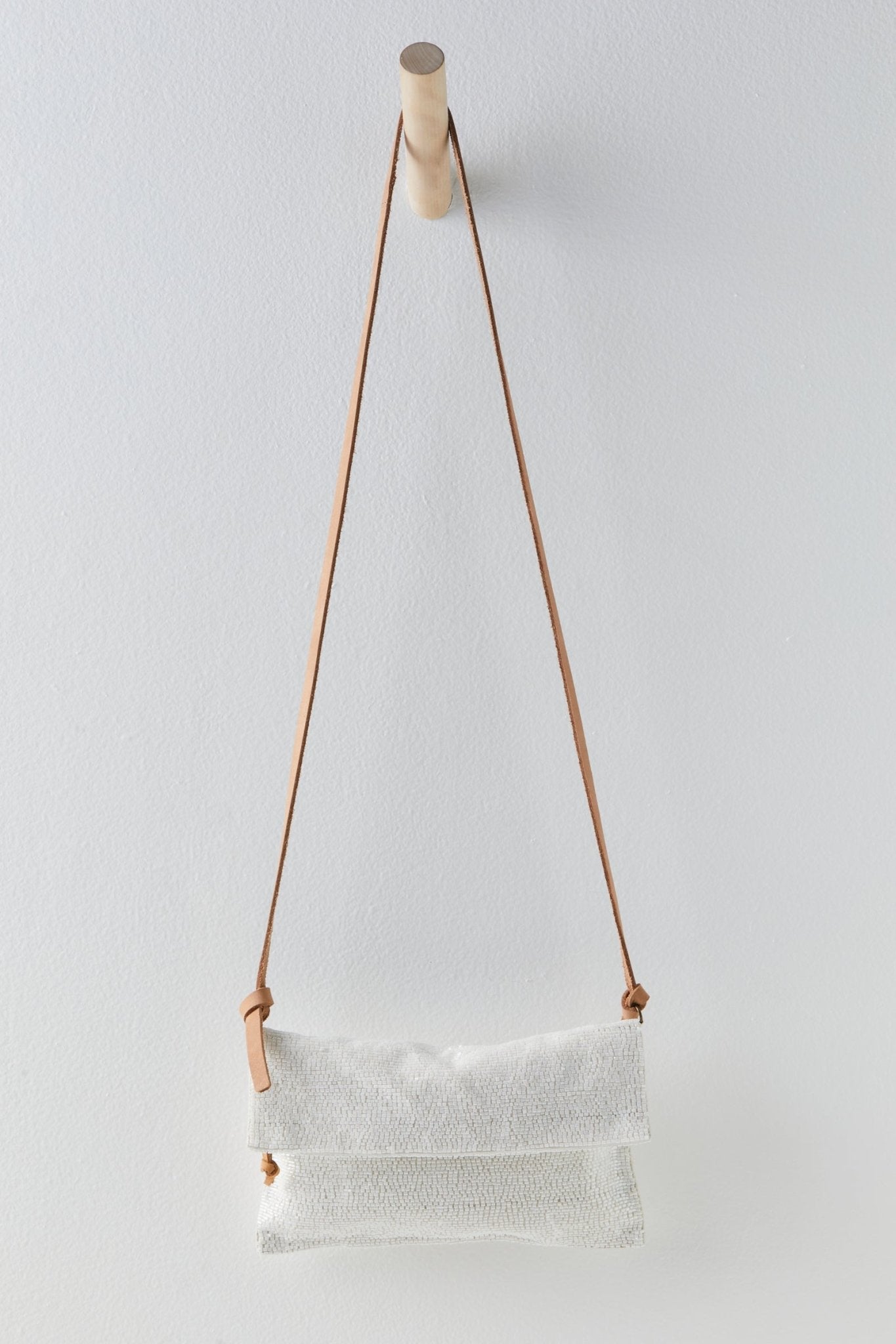 Plus one embellished bag in ivory - Heart On A Hanger