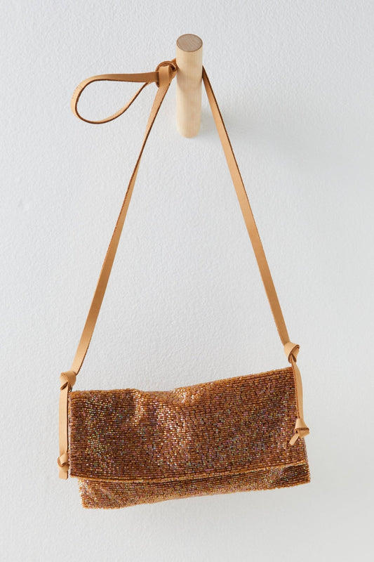 Plus one embellished bag in weathered brass - Heart On A Hanger
