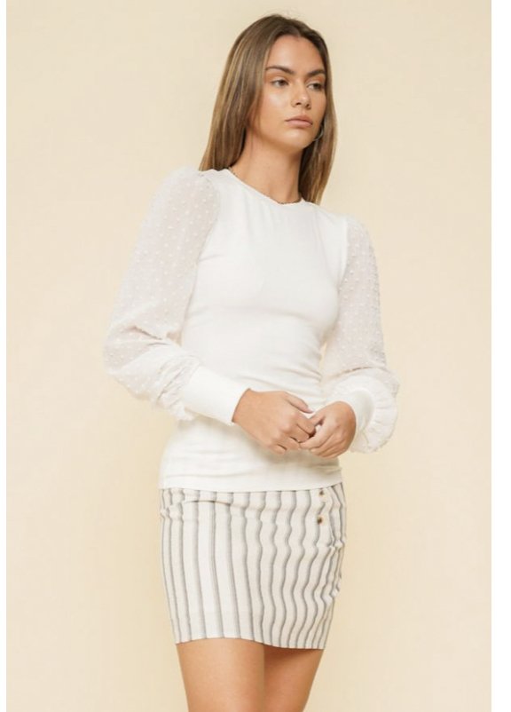 Polka Dot Blouse - Heart On A Hanger
