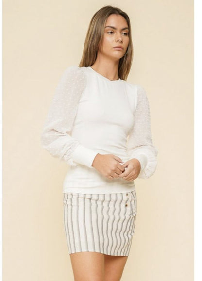Polka Dot Blouse - Heart On A Hanger