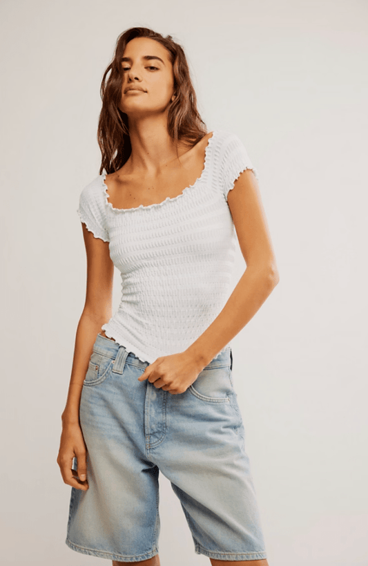 Pucker up seamless tee - Heart On A Hanger