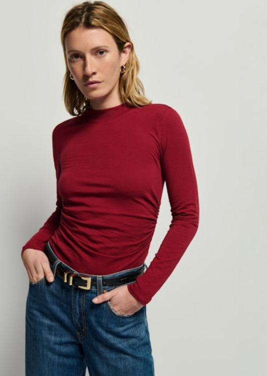 Rita long sleeve in danish red - Heart On A Hanger