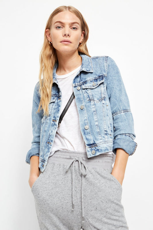 Rumors indigo denim jacket - Heart On A Hanger