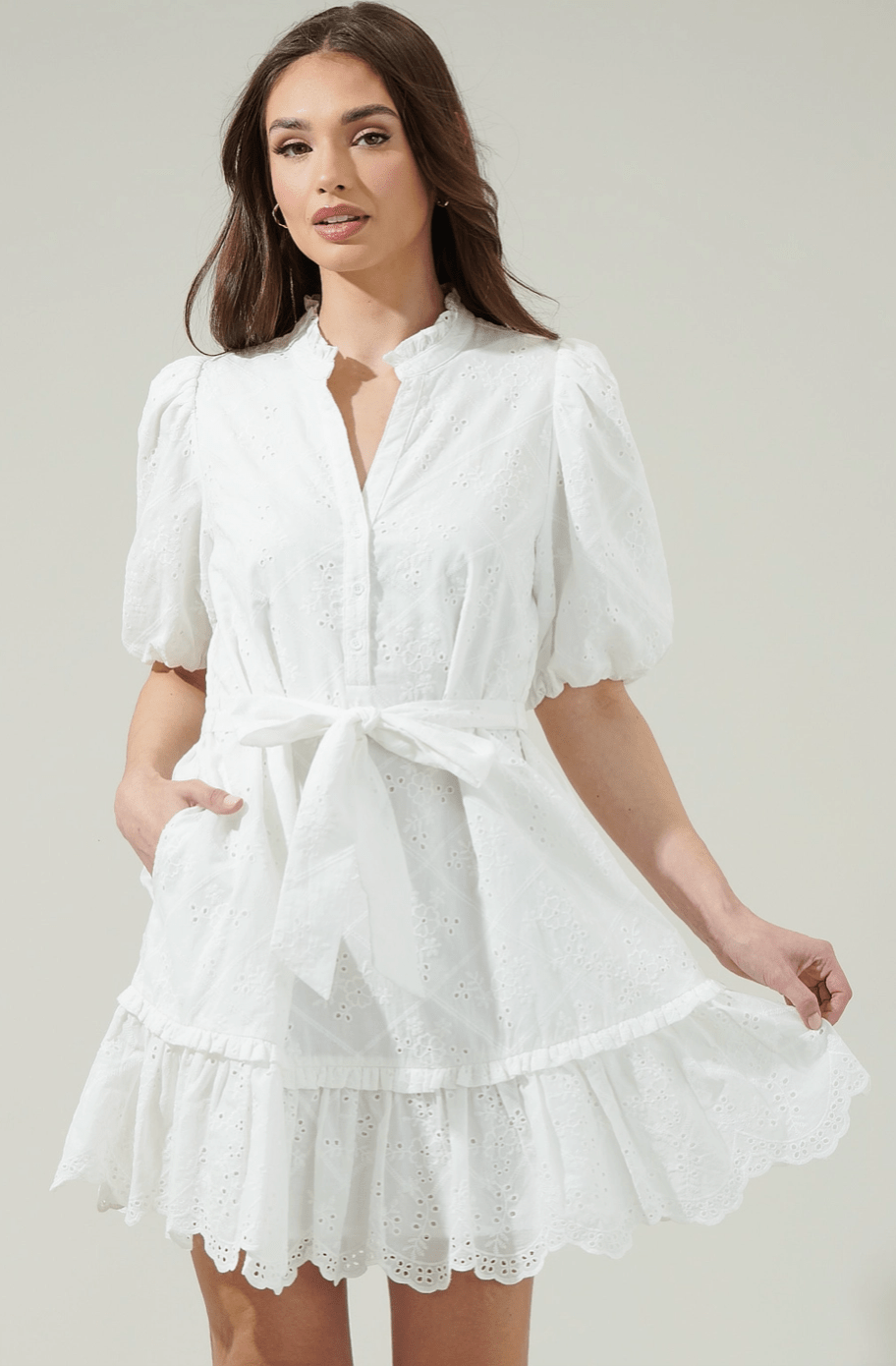 Sasha eyelet mini - Heart On A Hanger