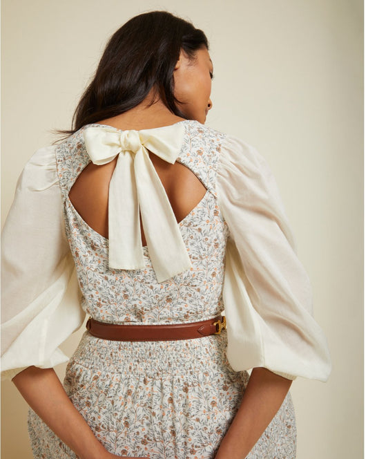 Shalom Tie Back Bow Tee - Heart On A Hanger