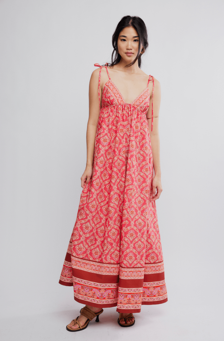 Sorrento stroll printed dress - Heart On A Hanger