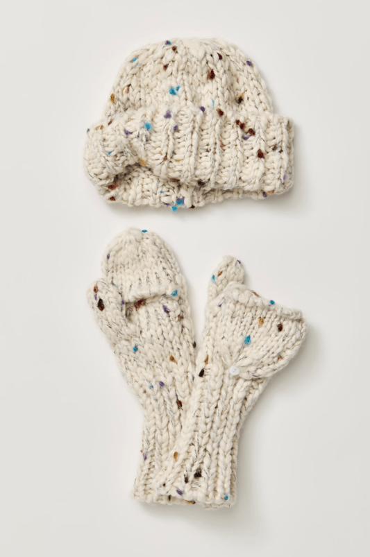 Speckled set - Heart On A Hanger