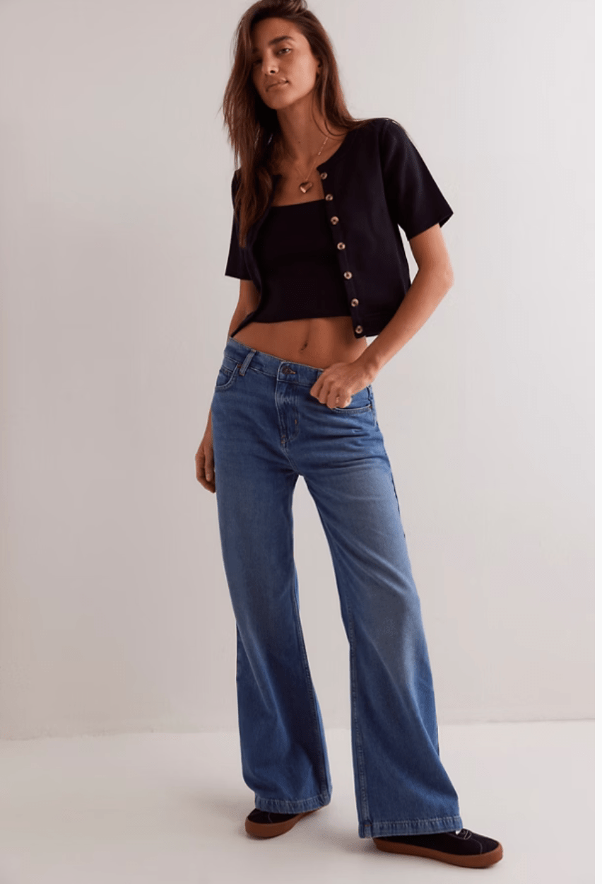 Stride jean in walk away - Heart On A Hanger