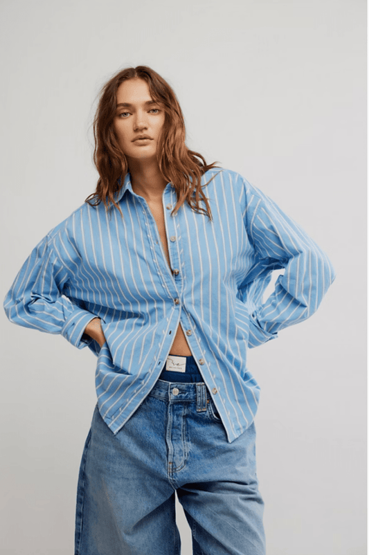 Striped varsity shirt - Heart On A Hanger