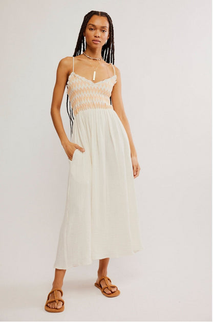 Sweet Nothings Midi Solid Dress for Effortless Style – Heart On A Hanger