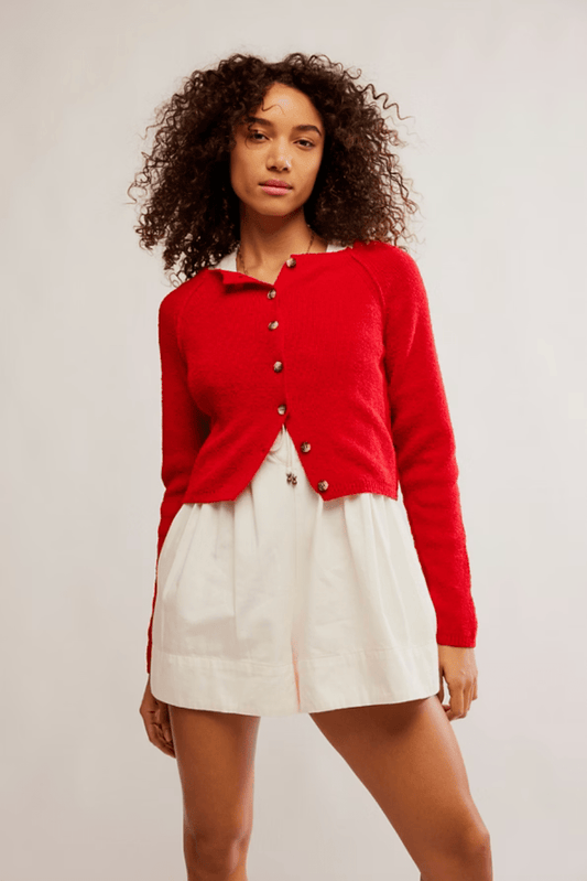 Sydney shrunken cardi - Heart On A Hanger