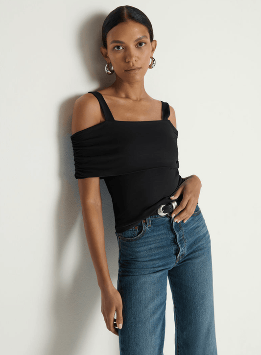 Tamaira top in black - Heart On A Hanger