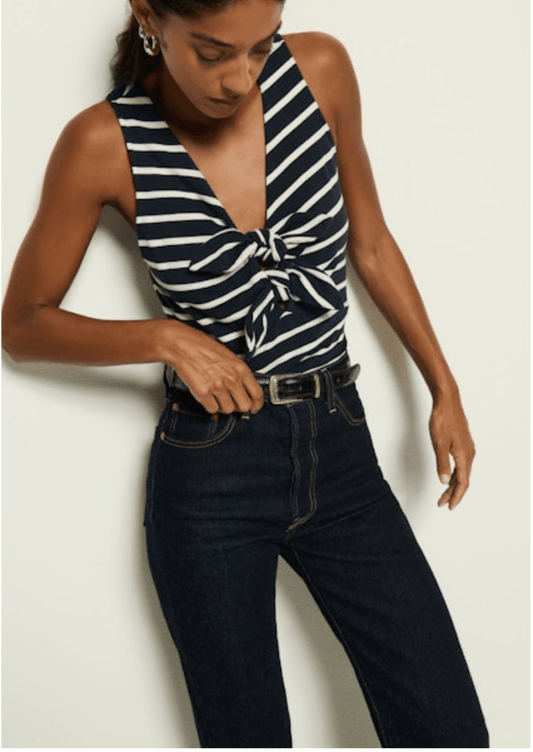 Terri tank in playa stripe - Heart On A Hanger