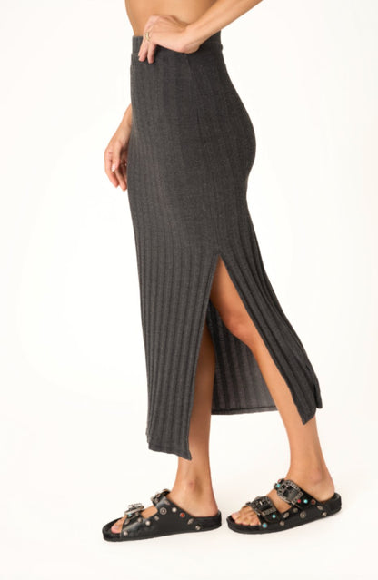Tetsu textured ribbed skirt - Heart On A Hanger