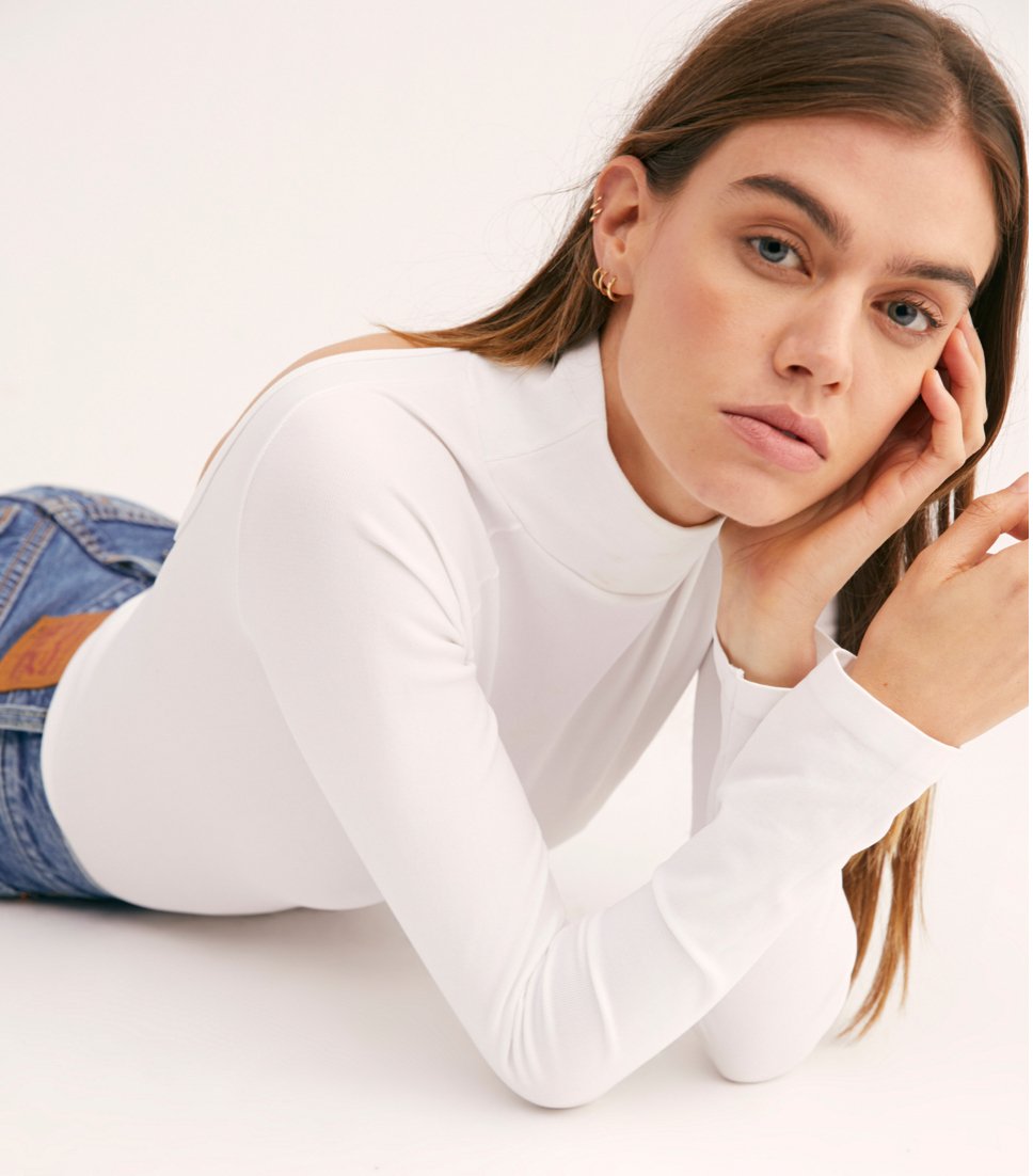 The rickie top white - Heart On A Hanger