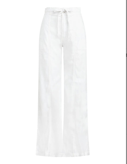 Tie Waist Wide Leg Trouser - Heart On A Hanger