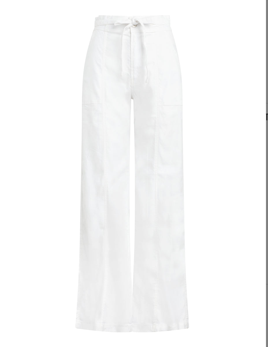 Tie Waist Wide Leg Trouser - Heart On A Hanger