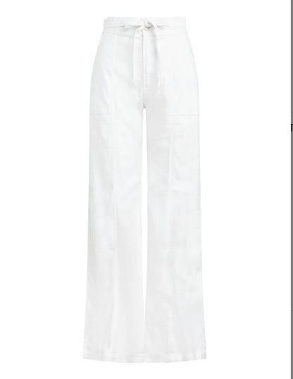 Tie Waist Wide Leg Trouser - Heart On A Hanger