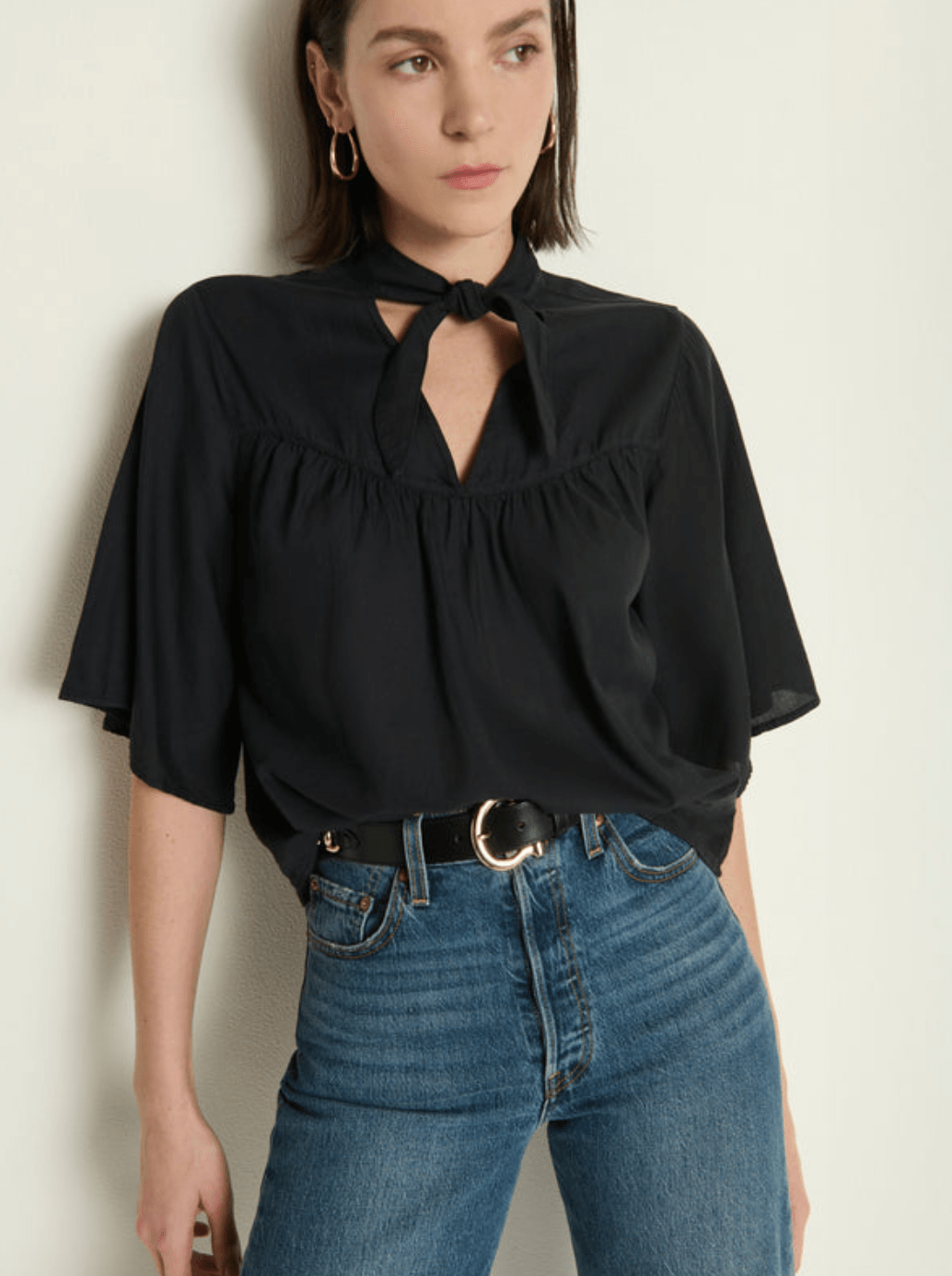 Valerie tie neck top - Heart On A Hanger