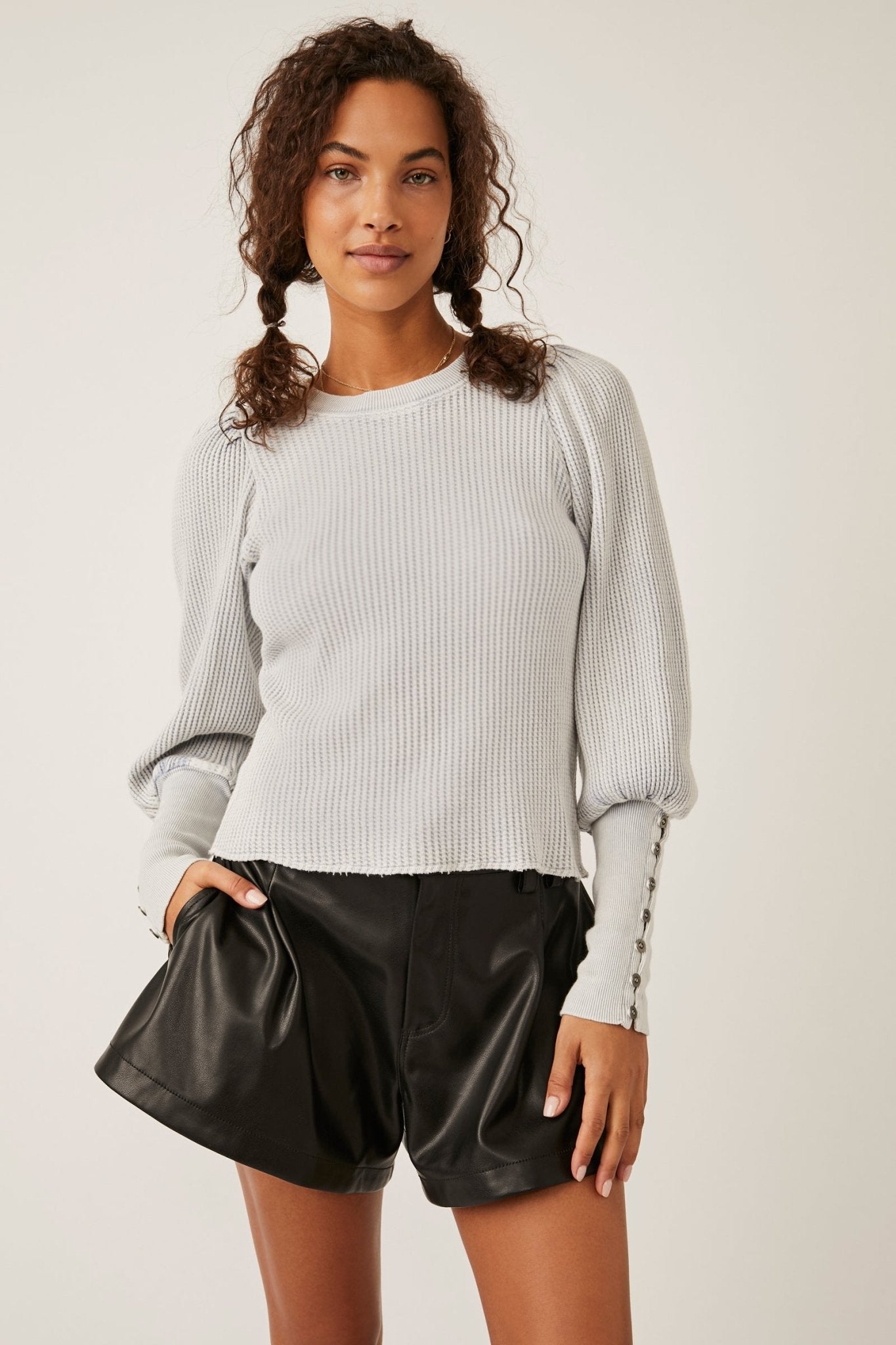 Wesley thermal top - Heart On A Hanger