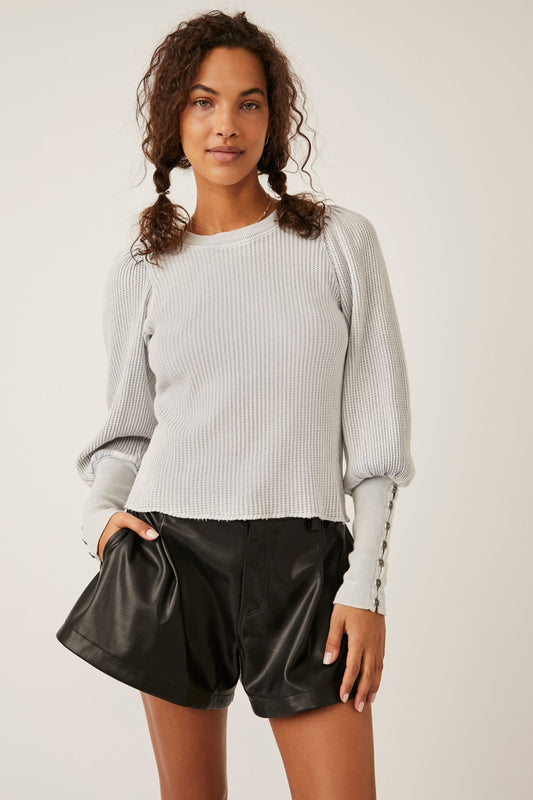 Wesley thermal top - Heart On A Hanger