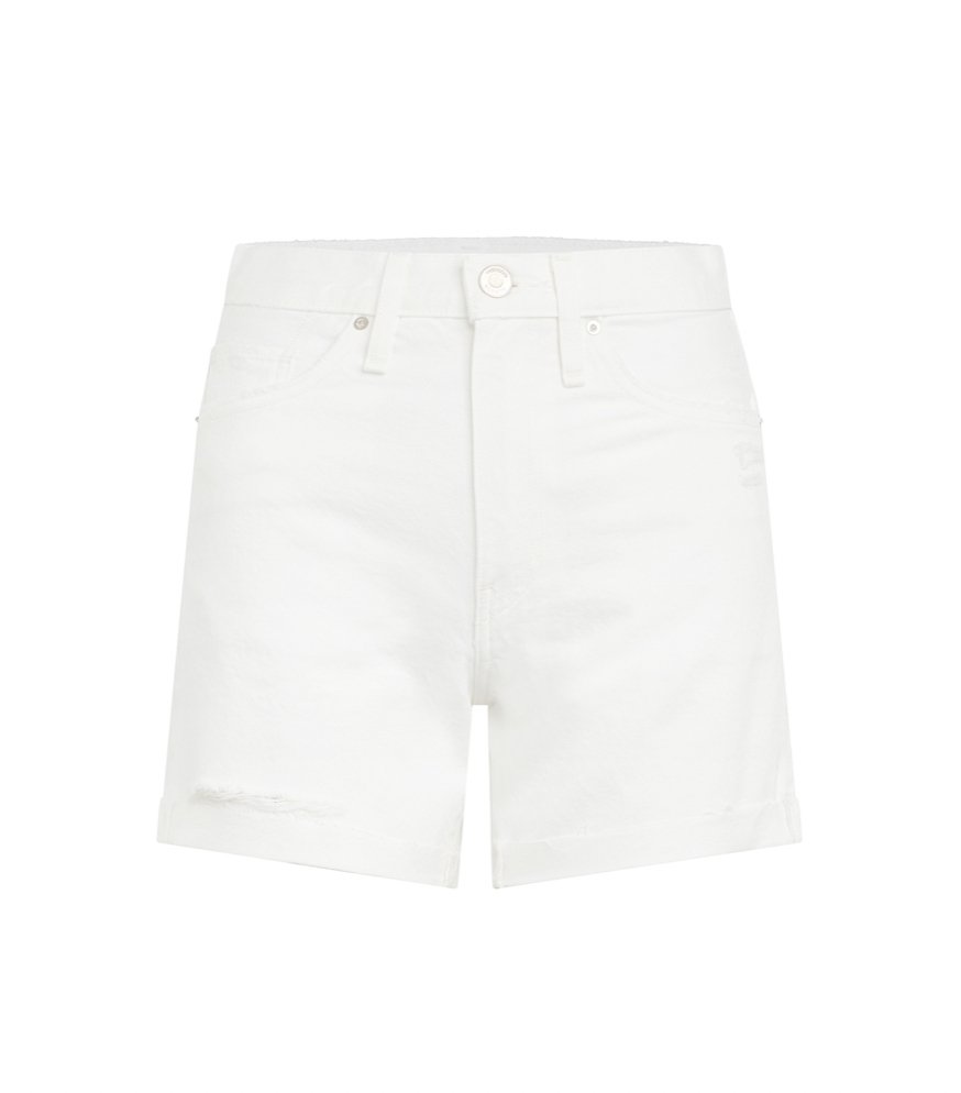 White devon high rise boyfriend short - Heart On A Hanger
