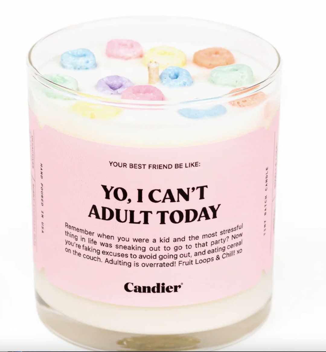 Yo I Can't Adult Today - Heart On A Hanger