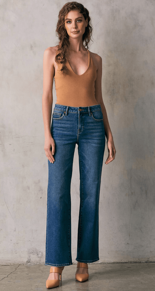 Zaza high rise straight jeans - Heart On A Hanger